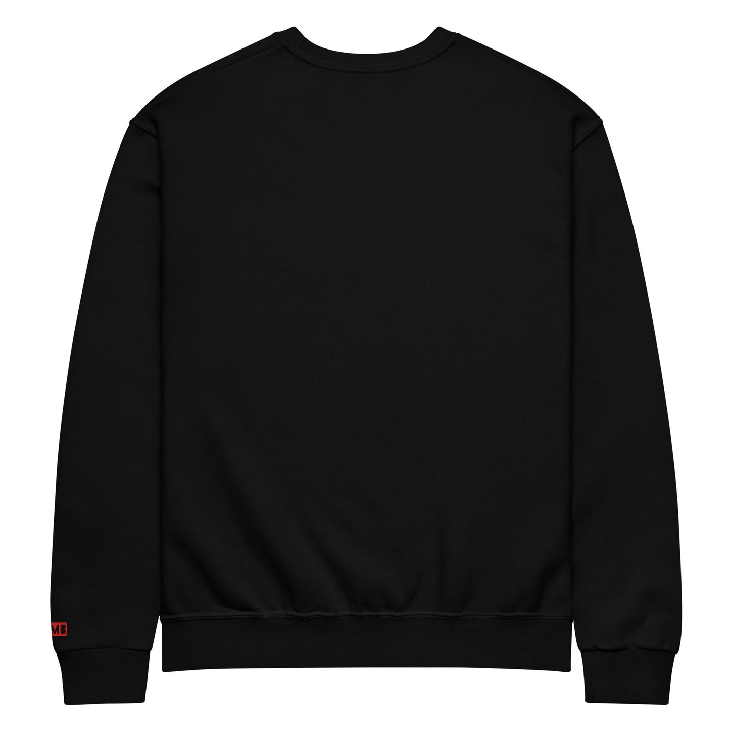 Back of Christian sweatshirt